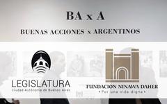 "Buenas Acciones por Argentinos" llega a la Legislatura porteña